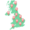 Nationwide coverage Nationwide coverage