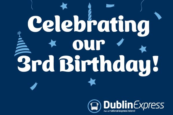 Celebrating Dublin Express: Three Years of Connecting Dublin City and Beyond