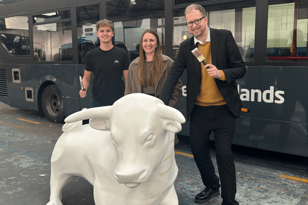 National Express West Midlands joins Brum’s Bulls in the City herd