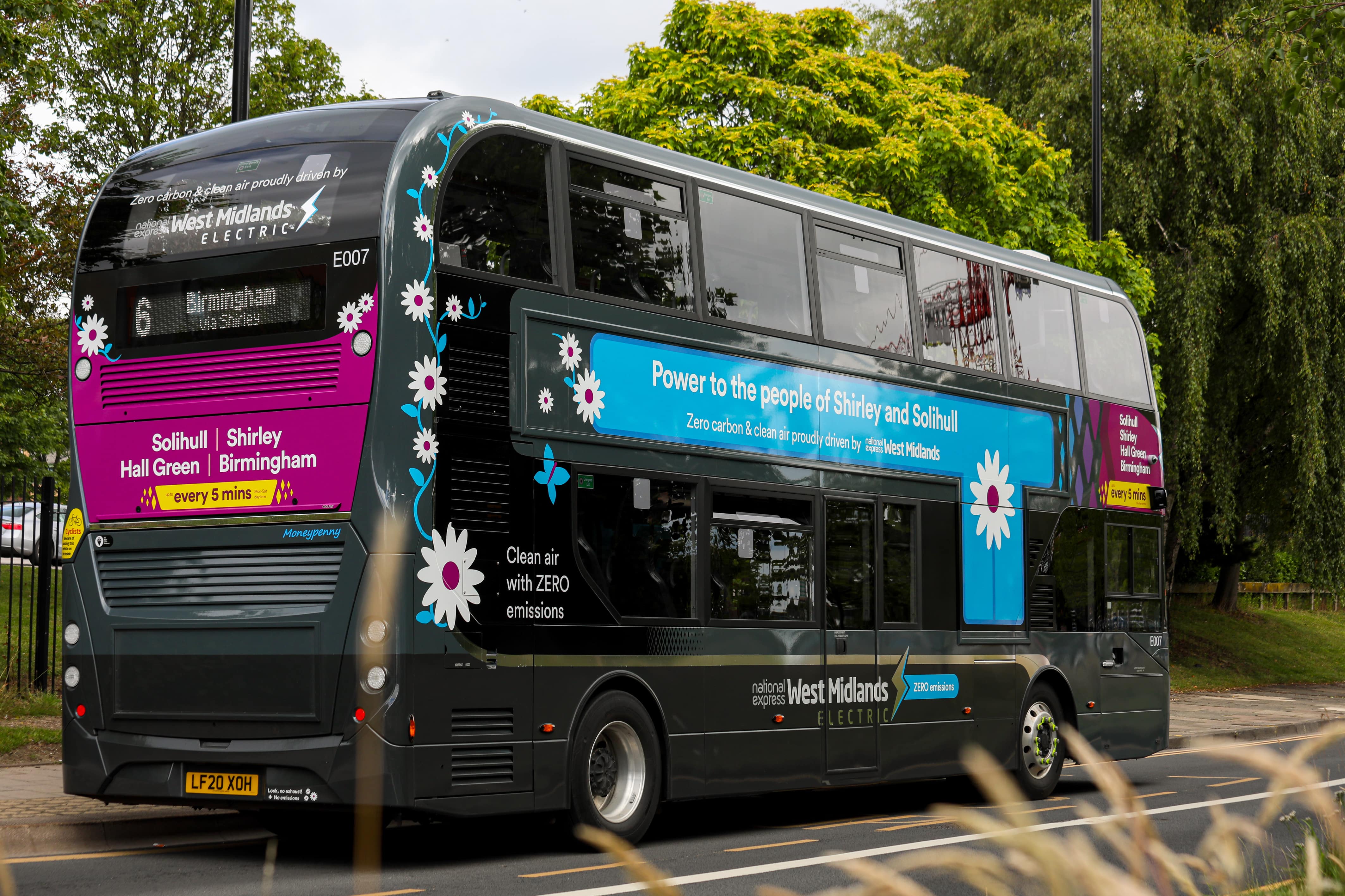 Picture of electric bus