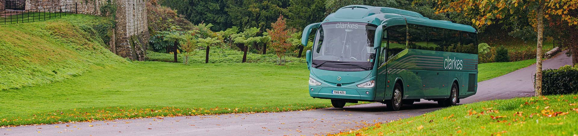 Clarkes of London private hire coach in Surrey