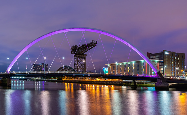 group coach hire to Glasgow