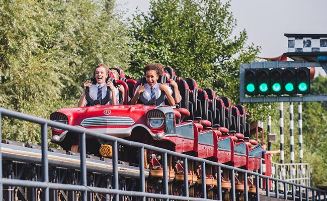 school trips to Thorpe Park