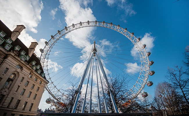 Group coach hire to London Eye